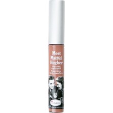 The Balm Meet Matte Hughes Liquid Lipstick Likit Ruj - Humble