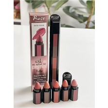 Rose 5'Li Kalem Model Matruşka Mat Ruj Serisi