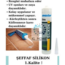 Master Profesyonel Kalite Silikon Şeffaf 1 Adet