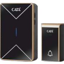 Cata CT-104 150M Lüks Işıklı Uzaktan Kumandalı Zil