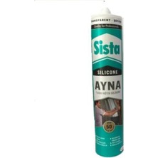 Henkel Sista Sista Ayna Silikonu  Nötr Silikon 280ML Şeffaf