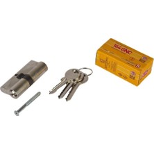 Kale Kilit 164 Gnc Standart Cerman Barel 68 mm Nikel