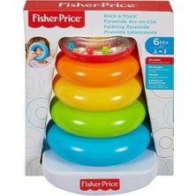 Fisher-Price Renkli Halkalar GKW59 Eğitici ve Gelişim Destekleyici Bebek Oyuncağı