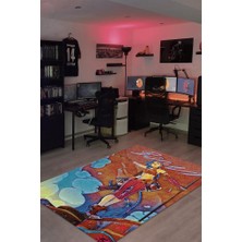 Homshtag Jinx Dokuma Tabanlı Yıkanabilir League Of Legends Gamer Halısı