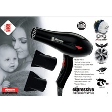 Kasho Expressive Different Style - Ionıc - Bldc Motor - Fön Makinası  - Sedefli Mavi