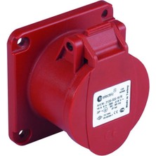 Tp Electric 3122 321 1670 4X16A IP44 Makine Prizi (Düz) (70X70)