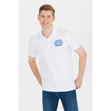 U.S. Polo Assn. Erkek Beyaz T-Shirt 50264982-VR013