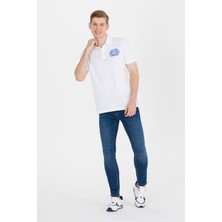U.S. Polo Assn. Erkek Beyaz T-Shirt 50264982-VR013