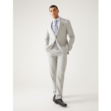 Marks & Spencer Tailored Fit Italian Linen Miracle™ Ceket