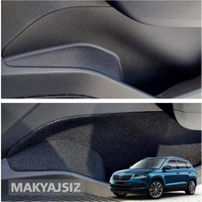 Graficar Skoda Karoq Konfor Seti -Araç Içi Saklama Gözleri Ses Giderici Kumaş Kaplama  "2017-2021/MAKYAJSIZ" Uyumlu