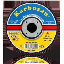 Karbosan 930350 A 60 Kum Flap Disk 180X22,23 mm