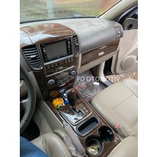 FD Otomotiv Kıa Sorento 2007 - 2010 Koyu Meşe Desen Full Set / Torpido Konsol Kaplama