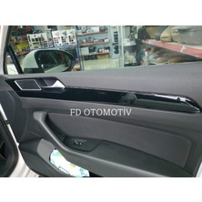 FD Otomotiv Volkswagen Passat B8 Parlak Siyah  Piano Black Full Set Trim Torpido Konsol Kaplama