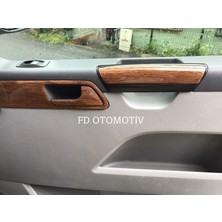 FD Otomotiv Volkswagen Transporter T6 ( Özel Renk Fındık Ağacı Set ) Torpido Konsol Maun Kaplama