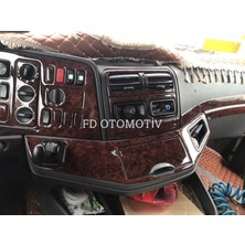 FD Otomotiv Mercedes Axor Maun Renk Full Özel Set / Torpido Konsol Maun Kaplama