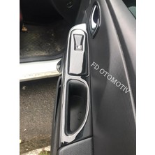 FD Otomotiv Renault Clio 4 / Parlak Siyah Piano Black Full Set / Torpido Konsol Kaplama