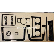 FD Otomotiv Volkswagen Passat B6 Konsol Kaplama Parlak Siyah