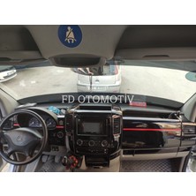 FD Otomotiv Mercedes Sprinter Parlak Siyah Full Set Konsol Kaplama