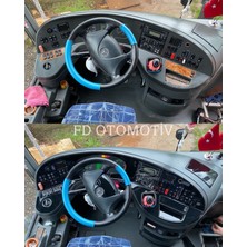 FD Otomotiv Mercedes Travego Parlak Siyah Full Set Konsol Kaplama Eski Göğüs