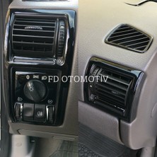 FD Otomotiv Opel Astra G Konsol Kaplama Parlak Siyah Manuel Vites , Analog Klima