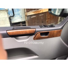 FD Otomotiv Volkswagen Transporter T6 ( Özel Renk Fındık Ağacı Set ) Torpido Konsol Maun Kaplama