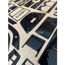 FD Otomotiv Fıat Tempra Tipo Full Set Parlak Siyah Torpido Konsol Maun Kaplama