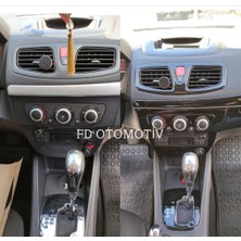 FD Otomotiv Renault Fluence Full Özel Set Parlak Siyah Torpido Konsol Maun Kaplama