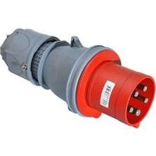 Tp Electric 3133-301-1610 5X63A IP44 Alpha Düz Fiş IP44 Vidalı