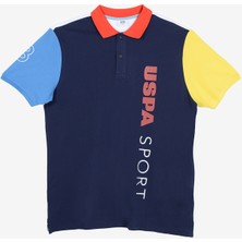 U.S. Polo Assn. Lacivert Erkek Polo T-Shirt T-MIDAR