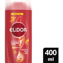 Elidor Superblend Saç Bakım Şampuanı Renk Koruyucu ve Canlandırıcı Bakım Badem Yağı Keratin E Vitamini 400 ml