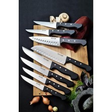 Stevig Pro Santoku Şef Bıçağı Siyah 19 cm ST-400.009