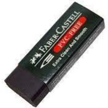 Faber-Castell Faber Castell Faber Castel Silgi:pvc-Free Siyah Büyük ( 5 Adet ) /