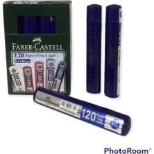 Faber-Castell Faber Castell Faber Castel Uç - 120 Lik - 0,7 - 2b - 60MM - M A V I - 12 Li Kutu F.CASTELUÇ120LIK 0,7 2b 60MMMAVI12 Li