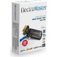EC Shop Elektromaster Electromaster Mini Scartlı Uydu Cihazı Elektromaster Mini Scart