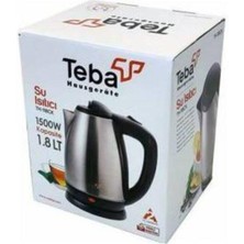 Teba TH-118CK 1800 ml Paslanmaz Çelik Su Isıtıcı Kettle 118