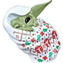 Star Wars Bebek Yoda Yılbaşı Temalı Mini Figür F2859