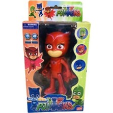 Şenver Toys Pj Mask Figür, Baykuş Kız Işıklı, Sesli, Büyük Boy 14 cm Pj Maskeliler.