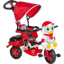 Baby Poufi Penguen Ebeveyn Kontrollü Bisiklet