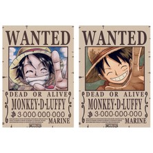 One Pıece Poster(Monkey.d.luffy, Roronoa Zoro)