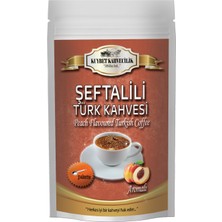 Kuybet Kahvecilik 1 kg Şeftali Aromalı Türk Kahvesi  Ekonomik Boy