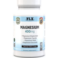 FLX Magnezyum Bisglisinat Malat Taurat Glukonat 180 Tablet