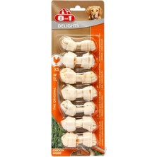 8in1 Delights Bones Düğümlü Tavuklu Köpek Kemiği 84 gr 7 Adet