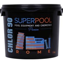 Superpool Premium Black Edition 5 kg Toz Klor Havuz Kimyasalı Rome