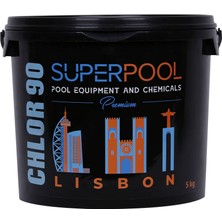 Superpool Premium Black Edition 5 kg Toz Klor Havuz Kimyasalı Lisbon