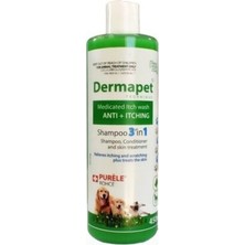 Purele Dermapet Kedi Köpek Şampuanı 3in1 Plus 450ml