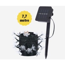 Aeron Solar Çiçekler LED Işık Zinciri 7.7 Metre 30 Ledli