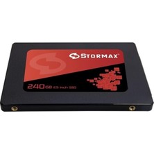 Stormax 240GB 2,5/&quot; Sataııı 530-500MB/S Red Serıes SSD SMX-SSD30RED/240G