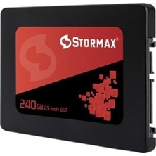 Stormax 240GB 2,5/&quot; Sataııı 530-500MB/S Red Serıes SSD SMX-SSD30RED/240G