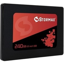 Stormax 240GB 2,5/&quot; Sataııı 530-500MB/S Red Serıes SSD SMX-SSD30RED/240G