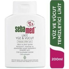 Sebamed Yüz Vücut 200ML Likit Yüz & Vücut Temizleyici